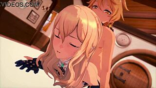 Wants Jean with hair down in Genshin Impact 3D anime