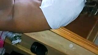 Ebony girl's anal assfucking adventure