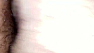 Big black cock cums inside hairy girlfriend’s vagina in HD video
