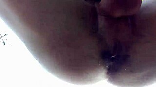 latino jerks off big ass in forest before getting caught!