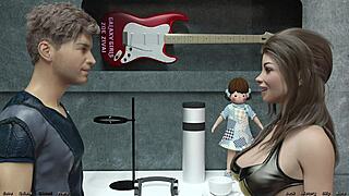 stranded in space 64, she thinks i'll rip her open with big cock in 3d