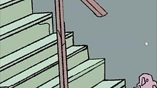 Halloween Strange House Cartoon Animation