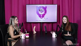 I watched Malu Paz strip and get her wet pussy licked after fetish talk