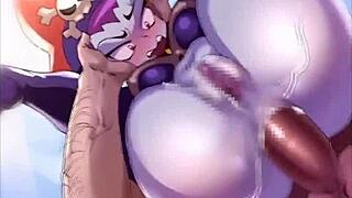 android 21 with big tits fucking monster