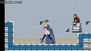 Cute Blonde in Wild Hentai Sex with Men in Forbidden Erotic Game