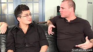 Antonio engages in hardcore gay fucking with sucking and anal action involving big cocks