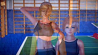 Blonde character in my new family game part 498