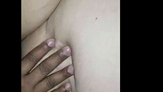 Chubby Blonde BBW Squirting While Fingered and Pounded in Homemade Amateur Clip