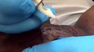 Tattoo Appointment With Cute Ebony Teen