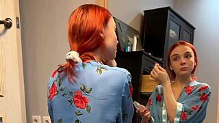 Russian virgin courier girl sucking big cock – innocent or naughty?