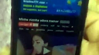 i fill the ebony brunette's pussy with cum