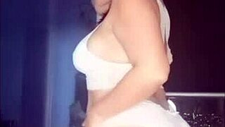 Hot Latina Milf Dancing In Lingerie