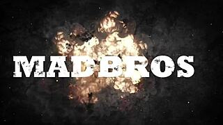 French goth offers her big ass for face fucking in bedroom