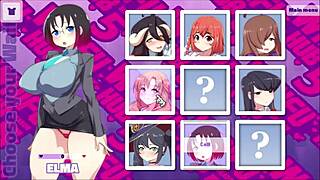 pretty curvy albedo gets rough orgasm in hentai game