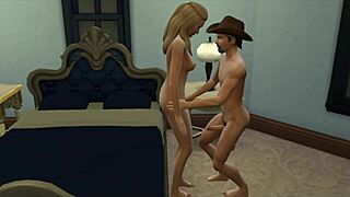 Ted and Meredith enjoy a hot night