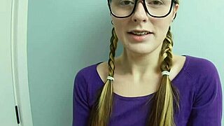 Bad Boy Corrupts Nerdy Girl Into Total Slut