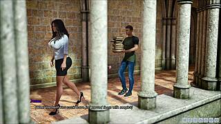 Lust Academy Ep 6 - Curvy Mature Blows Minds in 3D!