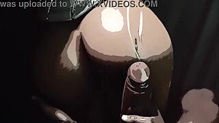 Does sexy red love making bbc creampie with monster cock?