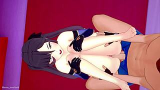 Mona wants to get fucked in the love hotel 😘 Genshin Impact