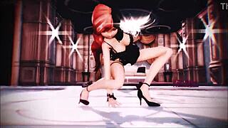 Neo from RWBY in MMD Animation, So Cute! 😊