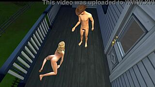 Ted and Meredith enjoy a hot night