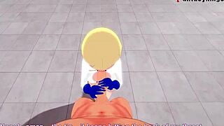 power girl gets pov fucked by superman in fantasy