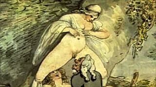 Vintage Erotic Drawings Of Antique Anime Hentai Cartoons