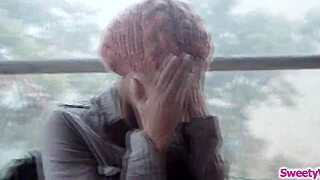 Does Blonde Runaway Lick Brunette BFF's Pussy?