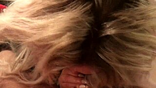 Deep Blowjob From Small Blonde Slut