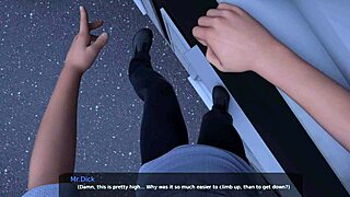 I Milfy City scen 12, svärmor fuskar med lesbisk knull med leksaker i 3D