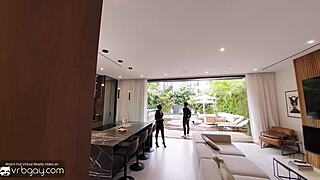 Black Gay Group Banging In Vr Porn!