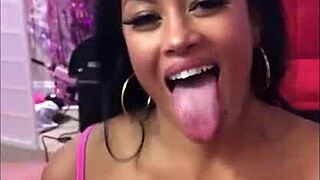 hot blowjob pov clip of brunette maxine x