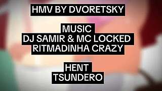 hmv tsundero with big tits in deepthroat and doggystyle