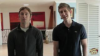 Rowdy Neighbors Slam Brunette Slut with Intense Anal Action She Craved