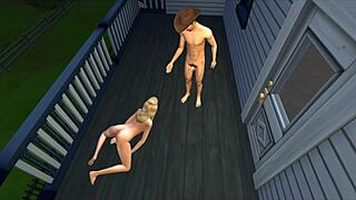 Ted and Meredith enjoy a hot night