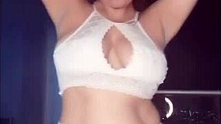 Hot Latina Milf Dancing In Lingerie