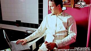 British Sweet Teen Is Having Fun With Friends