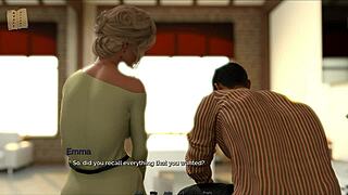 i'm dancing with big tits bouncing in the game.