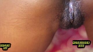 i asked the 18 year old ebony girl to cum inside and she agreed in doggystyle