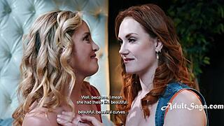 long distance lesbo lovers trace new curves