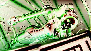 C23 Robot Whores at Dystopian Sex Party Visuals.