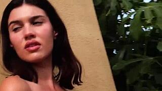 curvy teen model laura devushcat bares big booty  