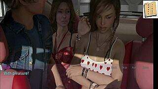 A wife and stepmother playing a game together