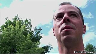 Alex tries his first fat gay cock 😏