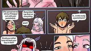 Two Girls And One Prince In Cartoon Adventure