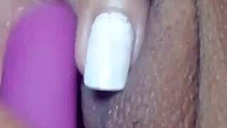 new toy and thick cock bring her intense orgasms in close up homemade