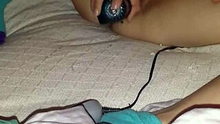 Curious about solo play? Watch her with a rabbit toy!