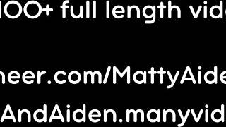 Matty and Aiden, teen 18+ gays, suck smooth big cocks! So hot!