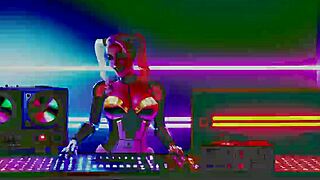 C23 Robot Whores at Dystopian Sex Party Visuals.