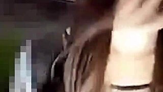 Exhibitionist Pervert Crossdressing Boy Exposing Ass In Shade